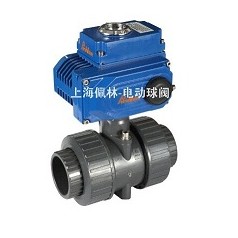 PVC電動(dòng)雙由令活接球閥，Q961F雙由令電動(dòng)球閥