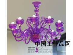 臥室燈飾簡(jiǎn)約歐式吊燈 紫虹燈飾