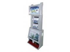 帶擦鞋19寸廣告屏燈箱廣告智能快速手機(jī)充電站